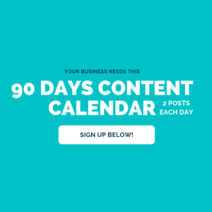90 days Content Calendar (2 posts/day)