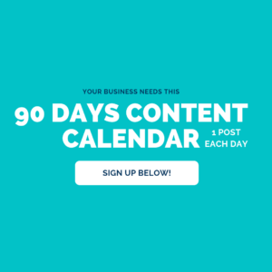 90 days Content Calendar (1 post/day)